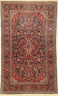 Keschan Kork alt, Persien, um 1930, Korkwolle, ca. 215 x 133 cm, EHZ: 2-3