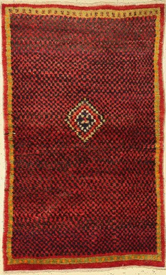 Schlafteppich alt, Türkei, um 1940, Wolle auf Wolle, ca. 164 x 102 cm, EHZ: 2