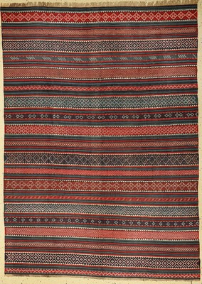 Armenische Kelim, Kaukasus, um 1900, Wolle auf Wolle, ca. 225 x 162 cm, EHZ: 3