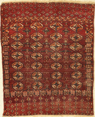 Tekke Herdteppich antik, Turkmenistan, Ende19 Jhd, Wolle auf Wolle, ca. 118 x 98 cm, EHZ:4