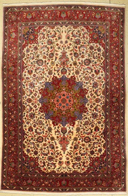 Sarogh Kork fein, Persien, ca. 50 Jahre, Korkwolle, ca. 303 x 210 cm, EHZ: 2