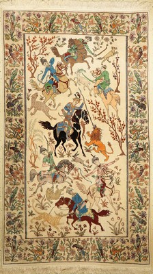Lahor alt, Pakistan, ca. 50 Jahre, Wolle auf Baumwolle, ca. 266 x 156 cm, EHZ: 2