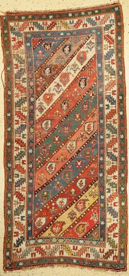 Ghandje alt, Kaukasus, um 1920, Wolle auf Wolle, ca. 226 x 111 cm, EHZ: 4