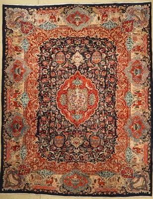 Kaschmar alt, Persien, ca. 60 Jahre, Wolle auf Baumwolle, ca. 380 x 297 cm, EHZ: 2-3