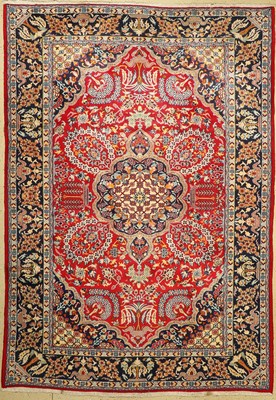 Najafabad alt, Persien, ca. 60 Jahre, Wolleauf Baumwolle, ca. 365 x 253 cm, EHZ: 2