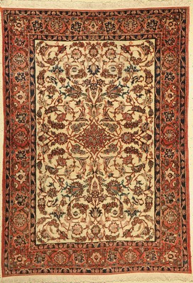 Esfahan Mobarake alt, Persien, um 1940, Wolle auf Baumwolle, ca. 205 x 142 cm, EHZ: 3