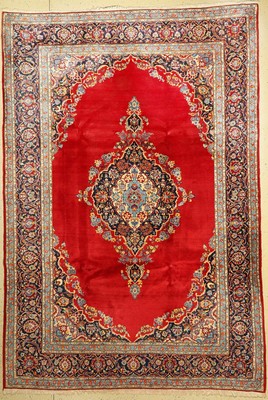 Keschan alt, Persien, ca. 60 Jahre, Wolle auf Baumwolle, ca. 362 x 246 cm, EHZ: 2-3