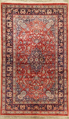 Hereke Seide fein, China, ca. 40 Jahre, reine Naturseide, ca. 157 x 93 cm, EHZ: 2