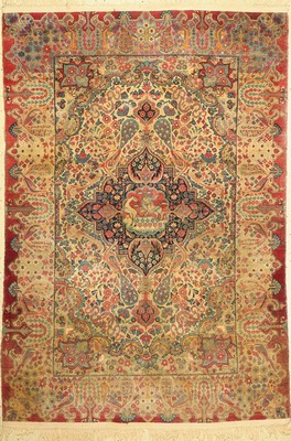 Yazd alt, Persien, um 1930, Wolle auf Baumwolle, ca. 205 x 140 cm, EHZ: 4