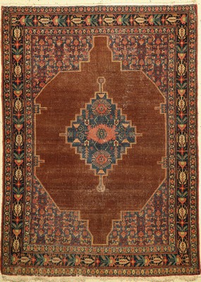 Senneh antik, Persien, um 1900, Wolle auf Baumwolle, ca. 180 x 135 cm, EHZ: 4