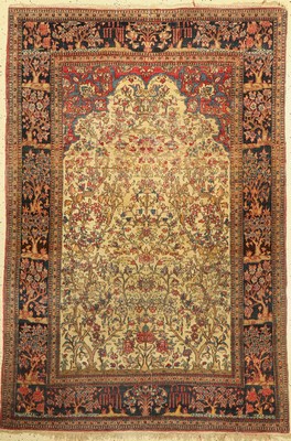 Esfahan antik, Persien, um 1900, Wolle auf Baumwolle, ca. 210 x 141 cm, EHZ: 3