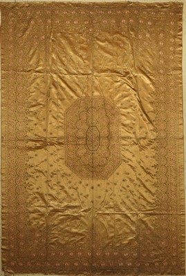 Seiden Stickerei, Türkei, End 19 Jhd, Metall und Seide, ca. 278 x 184 cm, EHZ: 2