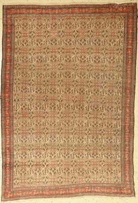 Senneh fein antik, Persien, Ende 19.Jhd., Wolle auf Baumwolle, ca. 190 x 132 cm, EHZ: 4