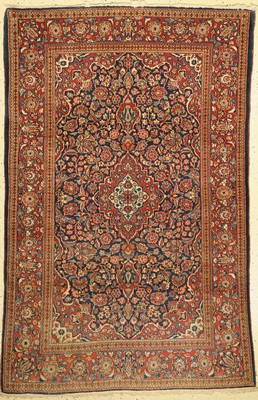 Keschan alt, Persien, um 1940, Wolle auf Baumwolle, ca. 193 x 128 cm, EHZ: 2-3