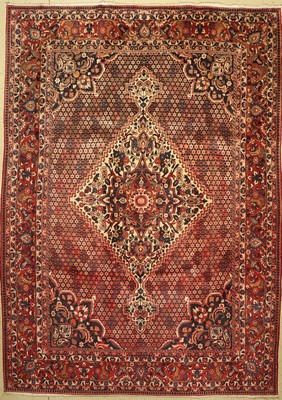 Bachtiar alt, Persien, ca. 60 Jahre, Wolle auf Baumwolle, ca. 365 x 260 cm, EHZ: 2, (verblaßt)