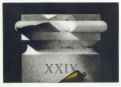 Friedrich Meckseper, 1936-2019, Konvolut aus 9 Farblithographien, alle handsigniert und dat. zwischen 1978 und 2005, versch. Größen von ca. ...