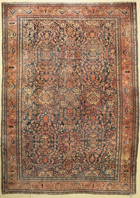Sarogh Farahan antik, Persien, um 1910/1920, Wolle auf Baumwolle, ca. 378 x 270 cm, EHZ: 3-4,(Morsch)