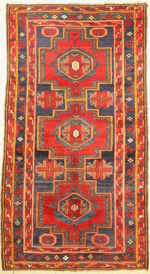Armenische Kazak, Kaukasus, um 1920/1930, Wolle auf Wolle, ca. 285 x 162 cm, EHZ: 2