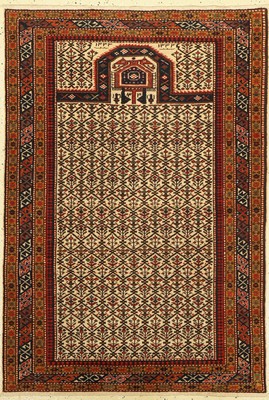 Schirwan Gebetsteppich(Replikat),Türkei, ca.30 Jahre,Wolle auf Wolle, ca, 138 x 96cm, guter Zustand