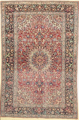 Kerman antik, Persien, um 1900, Wolle auf Baumwolle, ca. 206 x 136 cm, EHZ: 3-4