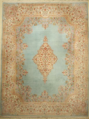 Kerman Kork fein, Persien, ca. 60 Jahre, Korkwolle, ca. 360 x 278 cm, EHZ: 3