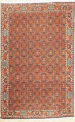 Bidjar Kork fein, Persien, ca. 50 Jahre, Korkwolle, ca. 173 x 111 cm, EHZ: 2