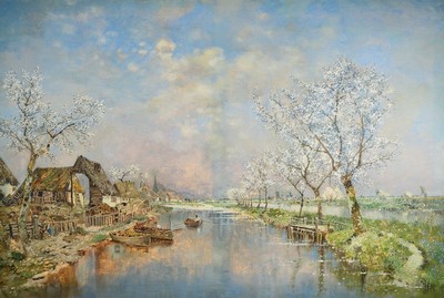 Karl Heffner, 1849 Würzburg-1925 Berlin, studierte in München Musik und verkehrte im Lenbach-Kreis, wurde von Adolf Stademann in der Malerei ...