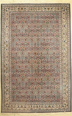 Hereke Wollteppich, Türkei, ca. 60 Jahre, Wolle auf Baumwolle, ca. 340 x 220 cm, EHZ: 2