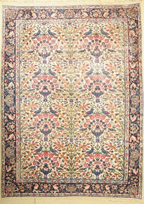 Yazd alt, Persien, um 1950, Wolle auf Baumwolle, ca. 355 x 264 cm, EHZ: 4-5