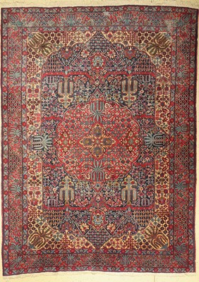 Yazd alt, Persien, um 1940, Wolle auf Baumwolle, ca. 350 x 255 cm, EHZ: 5-6