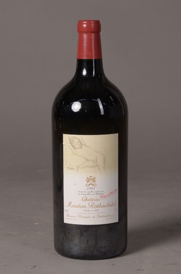 Jeroboam-Flasche Chateau Mouton Rothschild 1993, 5 Liter, orig. verkorkt und unverkostet
