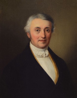 Paar Biedermeierportäts, um 1835/40, feine lasierende Malerei, sehr feine Überfänge, gute Stofflichkeit, vor allem in den Spitzen und im Inkarnat, ...