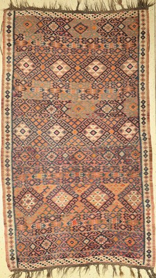 Anatol Kelim, Türkei, um 1930, Wolle auf Wolle, ca. 250 x 152 cm, EHZ: 3