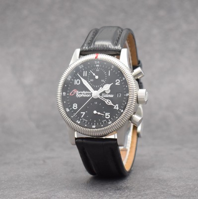 TUTIMA Fliegerchronograph F2 UTC "Eurofighter Typhoon" in limitierter Auflage v. 2000 Stück, Deutschland verk. 03/2008 lt. beil. Pap., ...