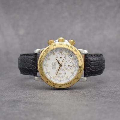 ZENITH El Primero Rainbow Herrenarmbanduhr mit Chronograph, Schweiz um 2000, Automatik, Ref. 53.0363.400, Edelstahl/Gold komb., verschr. Geh., ...