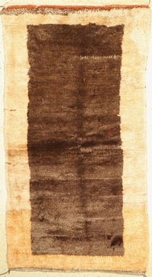 Schlafteppich alt, Türkei, um 1940, Wolle auf Wolle, ca. 224 x 122 cm, EHZ: 2