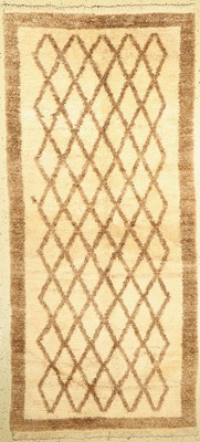 Schlafteppich alt, Türkei, um 1940, Wolle auf Wolle, ca. 246 x 111 cm, EHZ: 2
