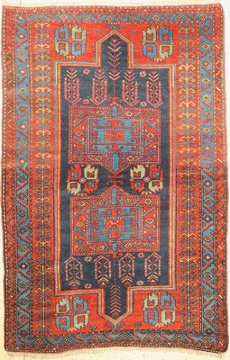 Kazak antik, Kaukasus, um 1900, Wolle auf Wolle, ca. 230 x 153 cm, EHZ: 4