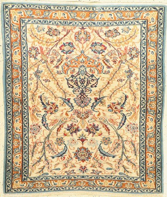 Esfahan alt, Persien, ca. 60 Jahre, Wolle auf Baumwolle, ca. 117 x 100 cm, EHZ: 2