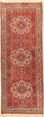 Bidjar Kork, Persien, ca. 50 Jahre, Korkwolle, ca. 194 x 76 cm, EHZ: 2