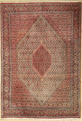 Bidjar alt, Persien, ca. 50 Jahre, Wolle auf Baumwolle, ca. 290 x 198 cm, EHZ: 2, (leicht verblasst)