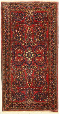 Us Re-Import Sarogh, Persien, um 1910, Korkwolle, ca. 123 x 66 cm, EHZ: 2