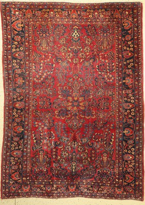Us Re-Import Sarogh, Persien, um 1910, Wolle auf Baumwolle, ca. 247 x 178 cm, EHZ: 3