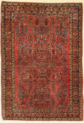 Us Re-Import Sarogh antik, Persien, um 1920, Wolle auf Baumwolle, ca. 150 x 106 cm, EHZ: 3