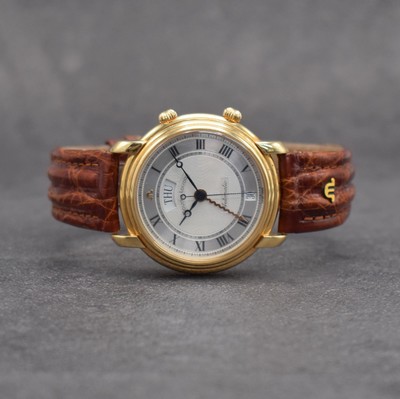 MAURICE LACROIX limitierter Armbandwecker in RoseG 750/000, Schweiz um 2000, Ref. 45393, Automatik, lim. Auflage v. 999 Stück, beids. vergl. Geh., ...