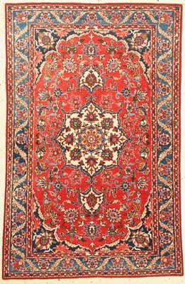 Esfahan alt, Persien, ca. 60 Jahre, Wolle auf Baumwolle, ca. 155 x 100 cm, EHZ: 2
