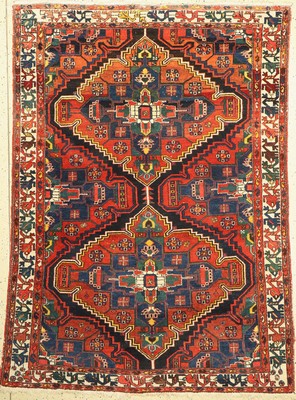 Bachtiar alt, Persien, um 1930, Wolle auf Baumwolle, ca. 216 x 158 cm, EHZ: 2