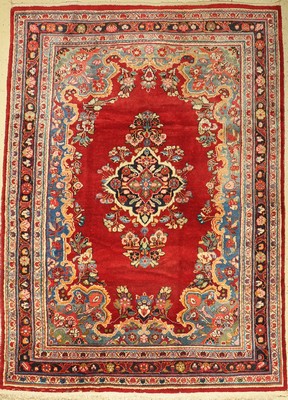 Sarogh Mahal, Persien, um 1960, Wolle auf Baumwolle, ca. 300 x 224 cm,guter Zustand