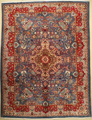 Kaschmar alt, Persien, ca. 60 Jahre, Wolle auf Baumwolle, ca. 397 x 300 cm, Leichte Gebrauchsspuren