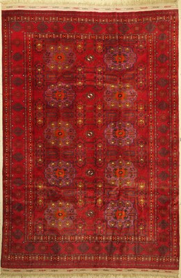 Buchara alt, Rußland, ca. 50 Jahre, Wolle auf Wolle, ca. 300 x 199 cm,guter Zustand